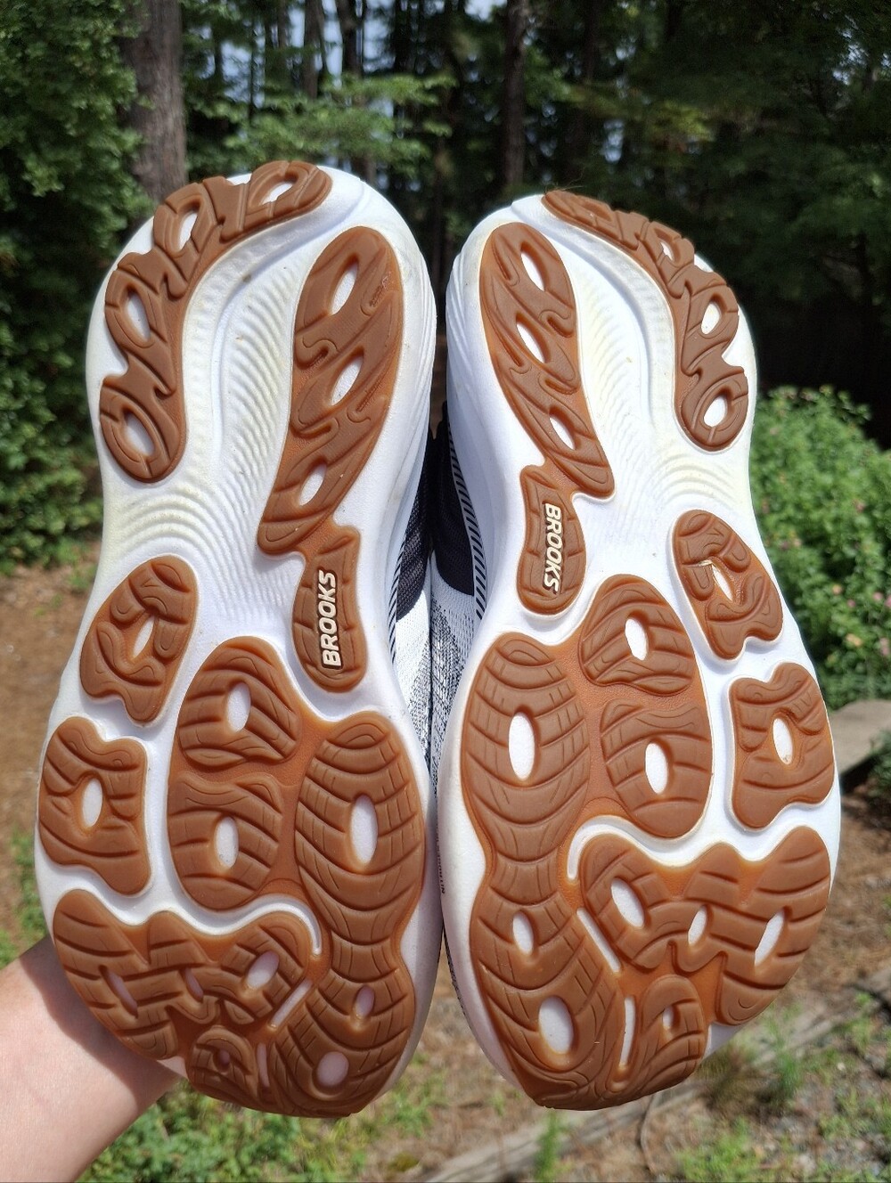 Brooks Adrenaline GTS 25 Black/White Women's Running Shoes Sz 10 **READ** - Picture 9 of 11